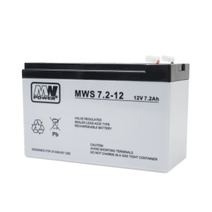 Acumulator AGM MW 7.2-12 12V / 7.2Ah - Img 3