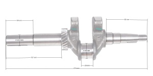 Ambielaj motor Zongshen XP200A 6,5HP 22.2mm (100003836) - Img 2
