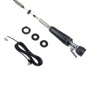 Antena CB PNI LED 850, 85 cm, 300 Watt, rabatabila ilumineaza in timpul emisiei si cablu montaj PNI T601 - Img 5