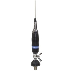 Antena CB PNI S9, 120 cm, cu fluture, cablu RG58 de 4m si reflectometru PNI SWR-300 pentru masurare SWR - Img 2