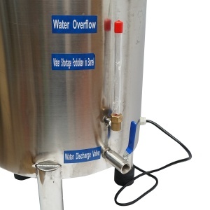 Aparat automat de pasteurizare din inox pentru lapte, sucuri, capacitate 20L 305x350x300mm - Img 11