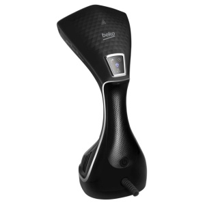Aparat de calcat vertical cu aburi Beko STM4116B, 1600 W, 25 g/min, 230 l, talpa ceramica, negru - Img 2