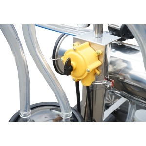 Aparat de muls oi 1 post 750W, 220V bidon inox 25L, grup de muls cu 2 mansoane, presiune vid 40-50 kPa, pulsatii 60-80 cpm - Img 8