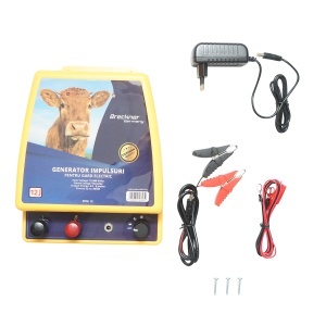 Aparat generator de impulsuri 12 Joule pentru gard electric 12V/220V Breckner Germany