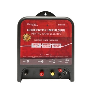 Aparat generator impulsuri DC 12/220V, 9 Joule, 160km pentru gard electric Breckner Germany - Img 3