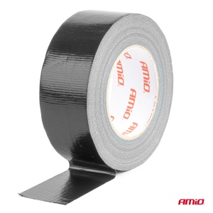 Banda adeziva neagra 48x50x0,19mm Amio - Img 2