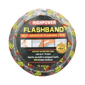 Banda bituminoasa autoadeziva 100mm x 10m pentru etansare si hidroizolare HighPower - Img 6
