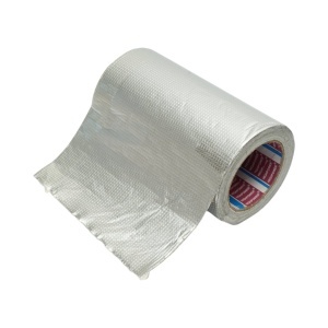 Banda butilica hidroizolanta autoadeziva 200mm x 5m cu folie de aluminiu HighPower - Img 3