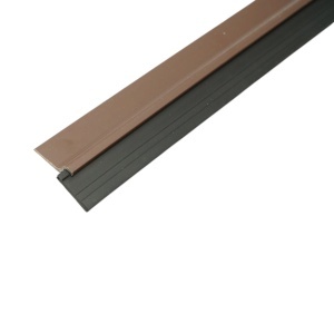 Banda etansare usa autoadeziva cu cauciuc 1m din PVC maro HighPower - Img 4