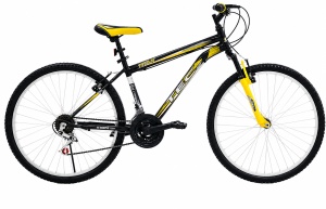 Bicicleta TITAN 26 inch galben cu negru