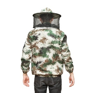 Bluza apicola tip camuflaj marimea XL cu masca protectie - Img 3