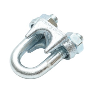 Brida zincata DIN 741-19 pentru cablu de 19 mm Breckner Germany - Img 4