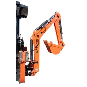 Buldoexcavator 3,5T, motor diesel 50CP, 2400RPM, 5600x1680x2730mm - Img 5