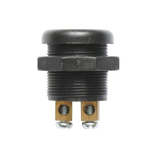 Buton pornire din plastic cu revenire 12-24V DC/10A, 125-250V AC/2A Breckner Germany - Img 2