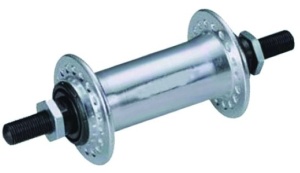 BUTUC FATA - ALUMINIU Gauri: 36 - Argintiu - 9x140mm Cale rulare: Bile de Otel O.L.D.: 100mm -