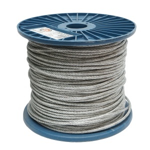Cablu otel galvanizat 4mm, fire 6x7, sarcina maxima 940Kg, greutate 8.4Kg, 150m/rola - Img 1