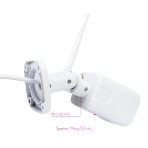 Camera supraveghere video PNI House IP55 5MP wireless cu IP, stand-alone, de exterior si interior si slot microSD, mod noapte - Img 5
