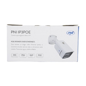 Camera supraveghere video PNI IP3POE cu IP, 3MP, de exterior IP66, microfon incorporat, compatibila cu sistemul de supraveghere POE PNI House IPMAX POE 3 si PNI House IPMAX POE 3LR - Img 4