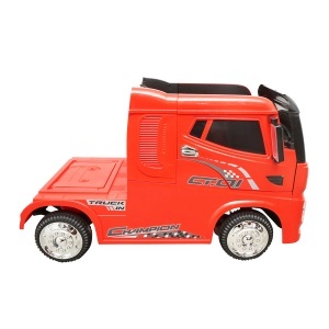 Camion electric rosu cu acumulator 12V/7Ah si telecomanda JJ2011 pentru copii 3 ani - Img 9