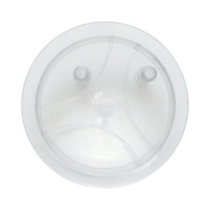Capac transparent bidon 30L cu 2 iesiri pentru aparat de muls vaci Breckner Germany - Img 4