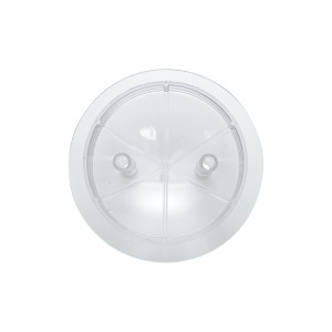 Capac transparent cu 2 iesiri bidon 30L pentru aparat de muls vaci Breckner Germany - Img 3