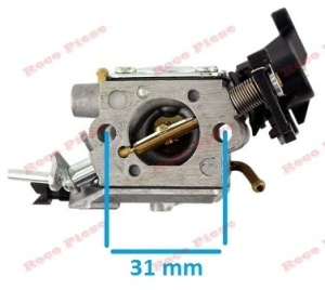 Carburator drujba Husqvarna 445, 450 (cal. 2) - model simplu - Img 4