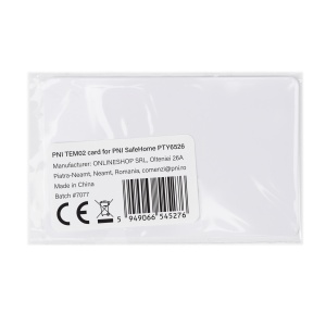 Card de proximitate PNI TEM02 pentru yale PNI SafeHome PTY6526 - Img 6