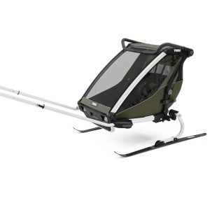 Carucior multisport Thule Chariot Lite double, Vintage Green - Img 5