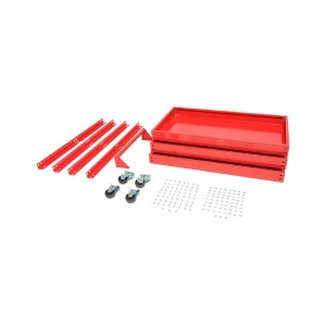 Carucior scule metalic pe roti cu 3 rafturi 730x720x360mm - Img 9
