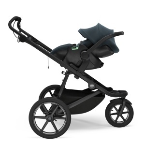 Carucior Thule Urban Glide 3 all-terrain cu prinderea hamului magnetica, Dark Slate - Img 5