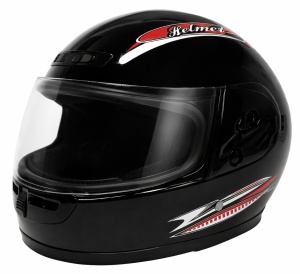 Casca scuter Full Face Safe (neagra) - Img 2