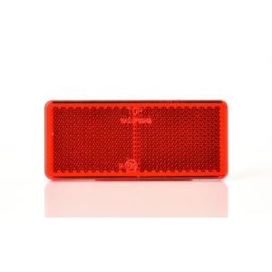 Catadioptru reflectorizant dreptunghiular rosu