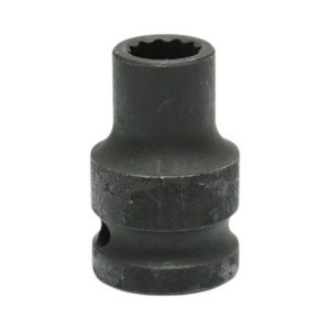 Cheie tubulara de impact bihexagonala 10mm, 38mm, patrat 1/2 inch Cr-Mo Breckner Germany - Img 4