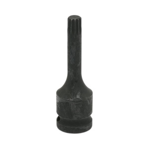 Cheie tubulara de impact bit spline M10, 78mm, patrat 1/2 inch Cr-Mo Breckner Germany - Img 4