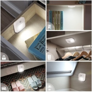 CHIC2: Lampa cu 2 LED-uri si senzor de miscare, functioneaza pe baterii - Img 7