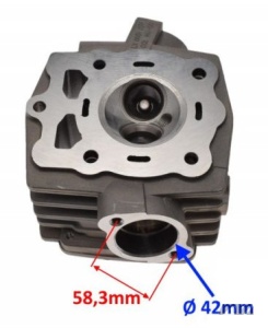 Chiulasa ATV Loncin 200cc (racire apa) - Img 3