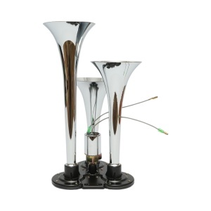 Claxon 3 trompete pentru compresor aer 12/24V - Img 5