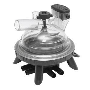 Colector complet oval 160 cc pentru aparat de muls vaci Breckner Germany - Img 1