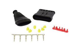 Conector cu Protectie la Apa Superseal 6 Pini