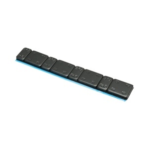 Contragreutati autoadezive negre echilibrare roti Fe 60g (5gx4 buc + 10gx4 buc) 100 benzi/cutie - Img 6