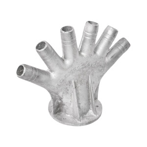 Corp absorbtie exhaustor SPC 6 (distribuitor aer / manusa cu 6 degete) - Img 2