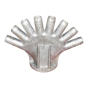 Corp absorbtie exhaustor SPC 6 (distribuitor aer / manusa cu 8 degete)