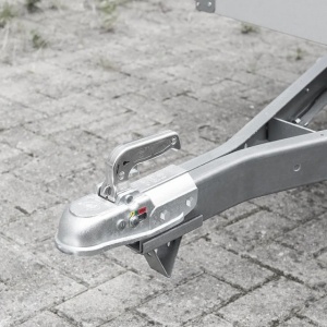 Cuplaj remorca 40/45/50mm 3500 Kg ax rotund cu sistem de franare - Img 5