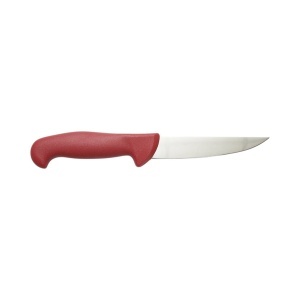 Cutit de transat si injunghiat profesional 15cm, lama otel 5Cr15MoV, maner Nylon rosu Breckner Germany - Img 3