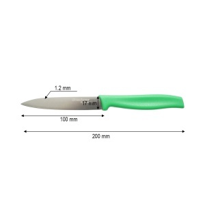 Cutit decojit 10cm, lama otel 5Cr15MoV, maner PP verde Breckner Germany - Img 4