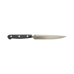 Cutit utilitar profesional 13cm, lama otel 5Cr15MoV, maner ABS negru Breckner Germany - Img 3