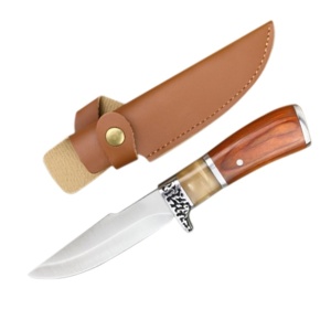 Cutit vanatoare PNI Hunting H100, lungime 215 mm, husa inclusa - Img 3