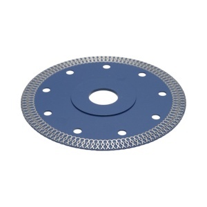 Disc diamantat turbo continuu 125x22.23mm, segment 10mm pentru gresie, faianta, ceramica dura Breckner Germany - Img 4