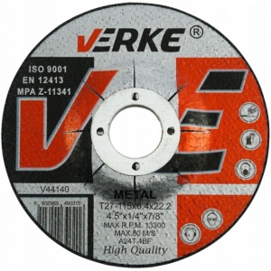 Disc pentru Metal 115x6,4x22,2 Verke