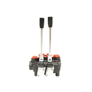 Distribuitor hidraulic cu 2 manete 1 flotant 80L/min Breckner Germany - Img 4